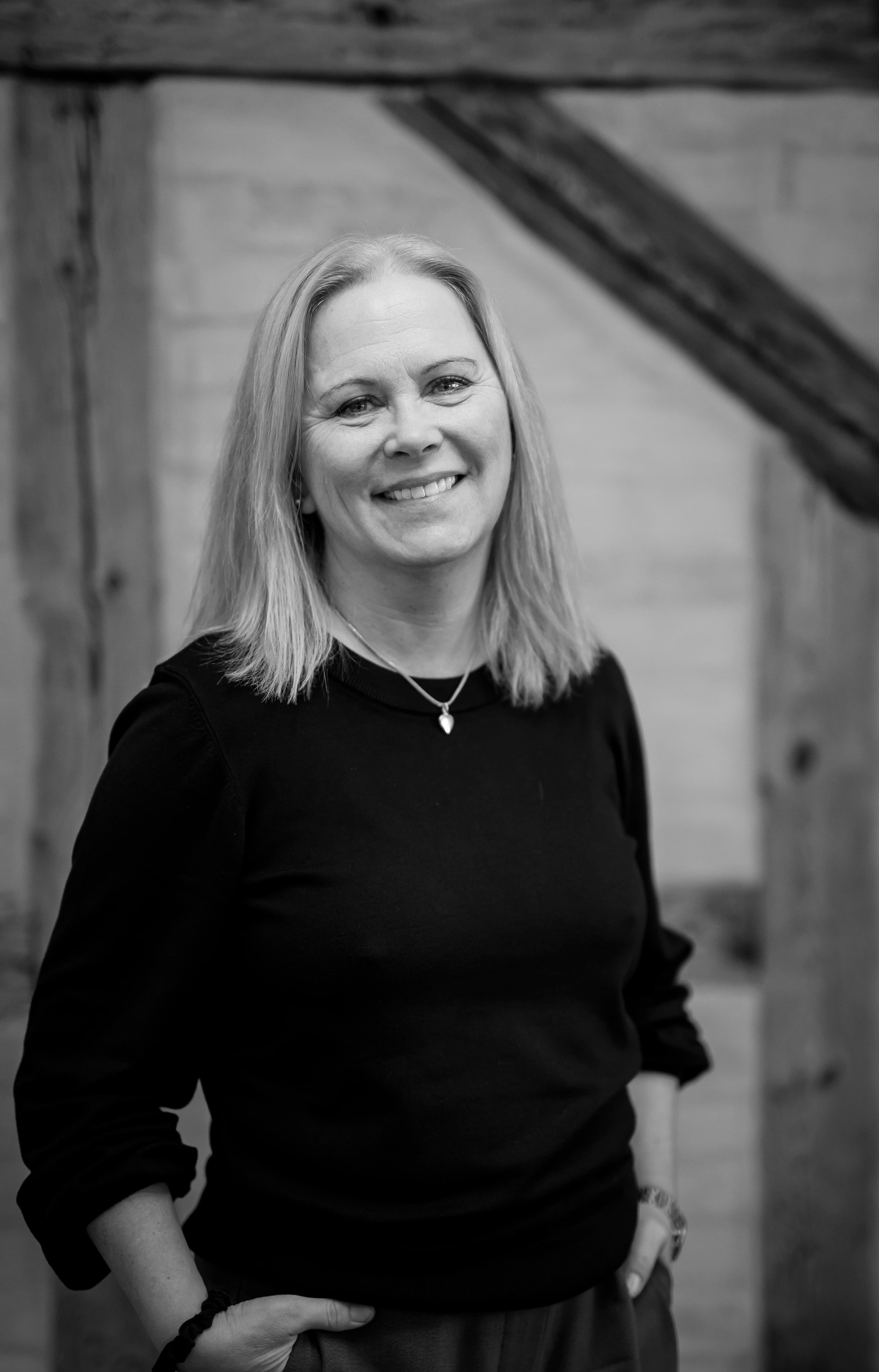 Porträtt av Lotte Nyström